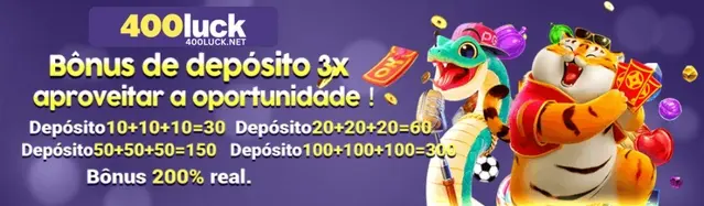 400luck promoções