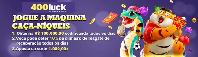 400luck online cassino